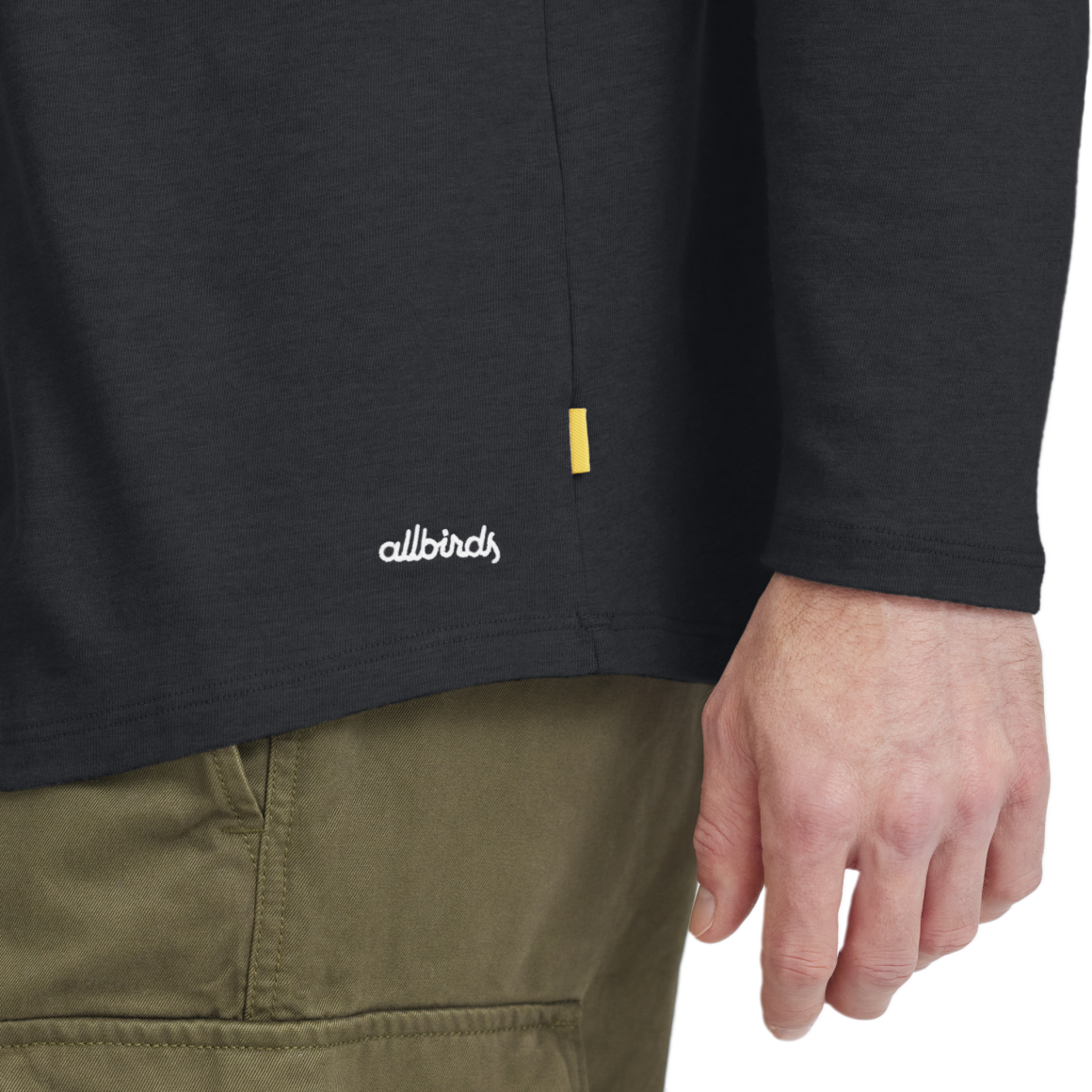 Men's Long Sleeve Tee - True Black - New Edition