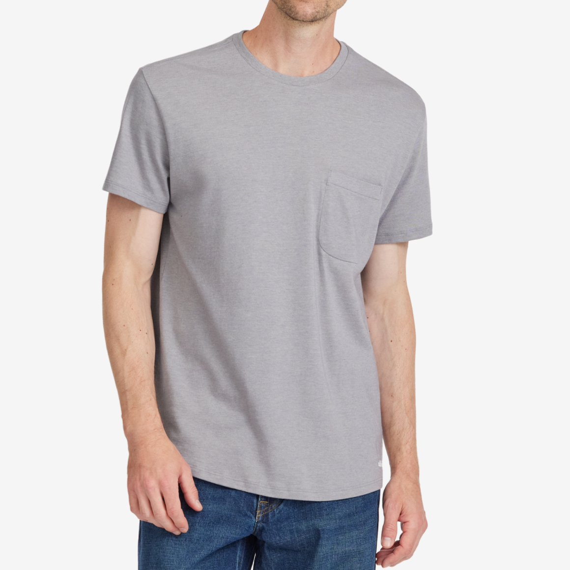 Men's Tee - Medium Grey