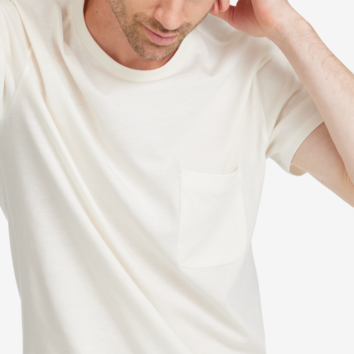 Men's Tee - Natural White