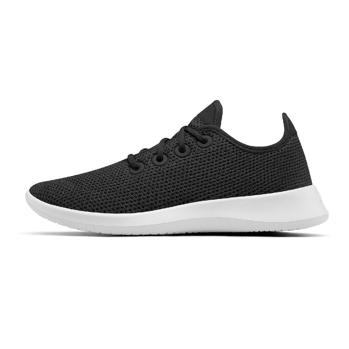 Women's Tree Runner - Jet Black (White Sole)