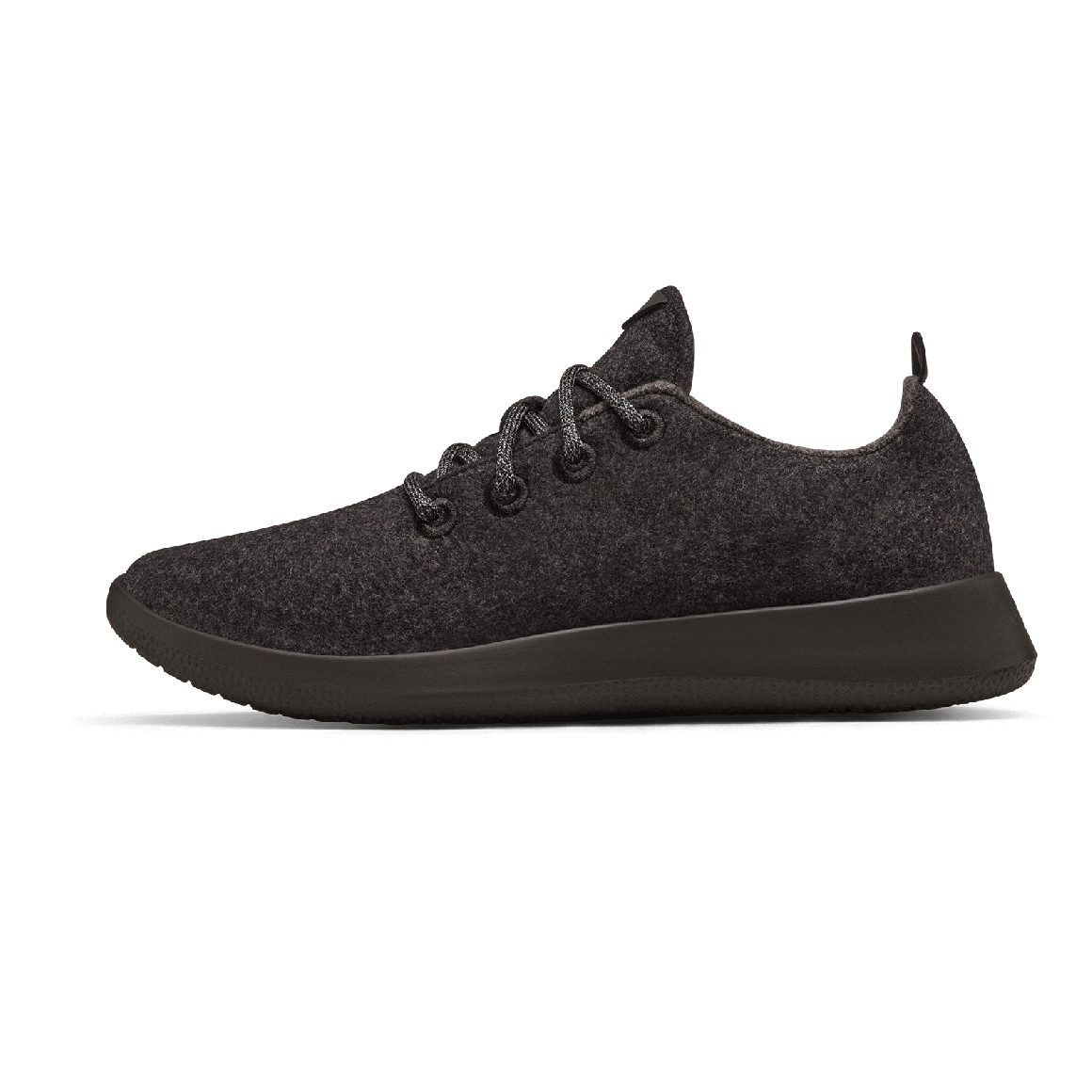 Women's Wool Runner - Natural Black (Black Sole)