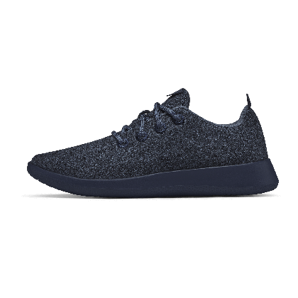 Men's Wool Runners - Savanna Night (Navy Sole)