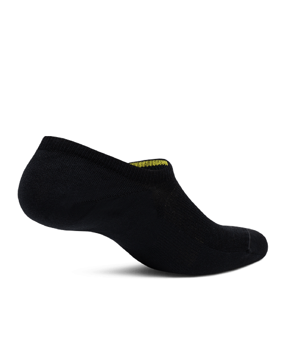 Anytime No Show Sock - Natural Black