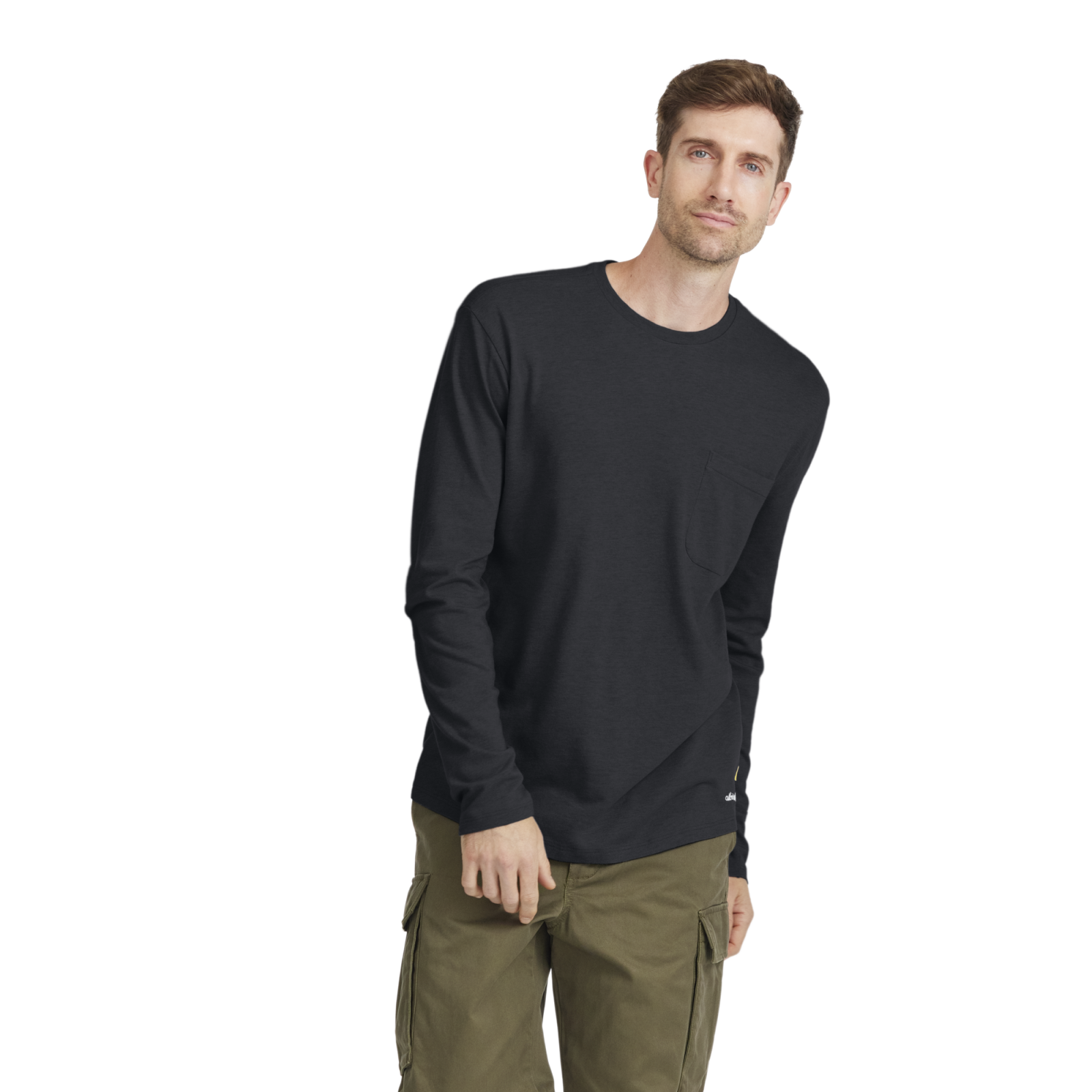 Men's Long Sleeve Tee - True Black - New Edition