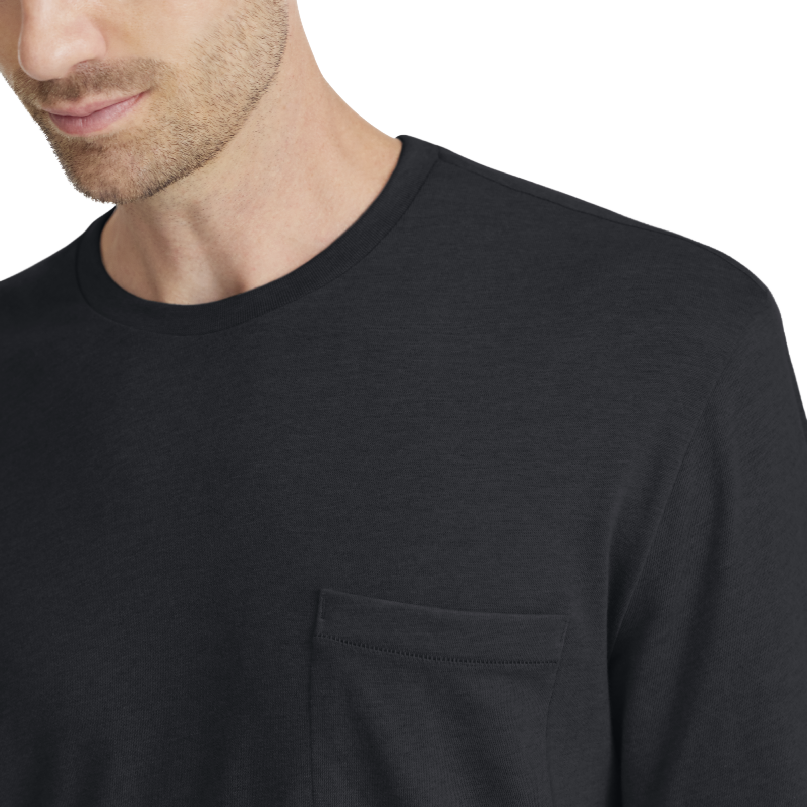 Men's Long Sleeve Tee - True Black - New Edition