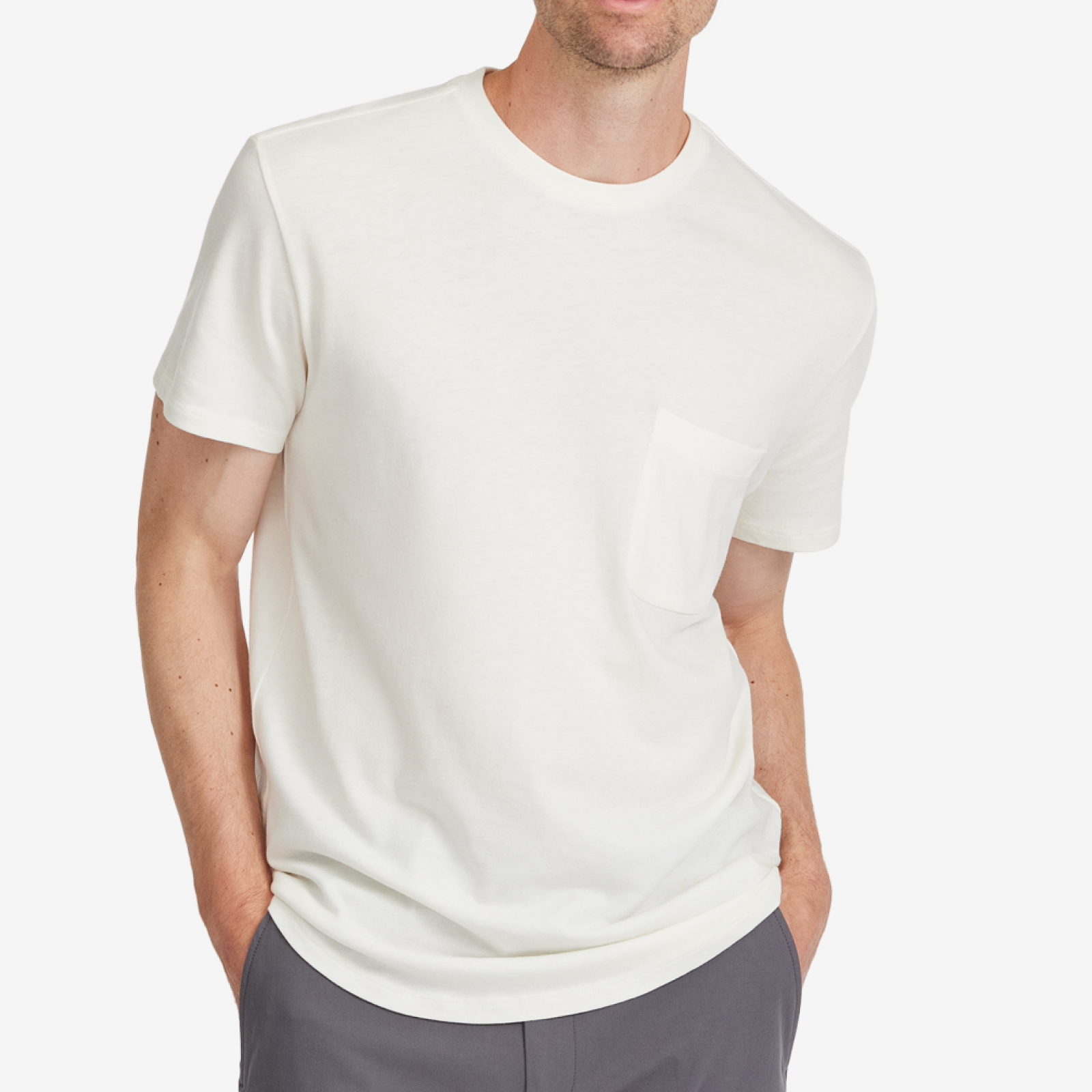 Men's Tee - Natural White